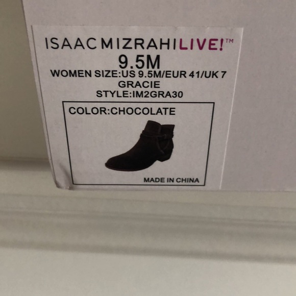 Isaac Mizrahi Live Gracie ankle boot 9.5 - Picture 8 of 8